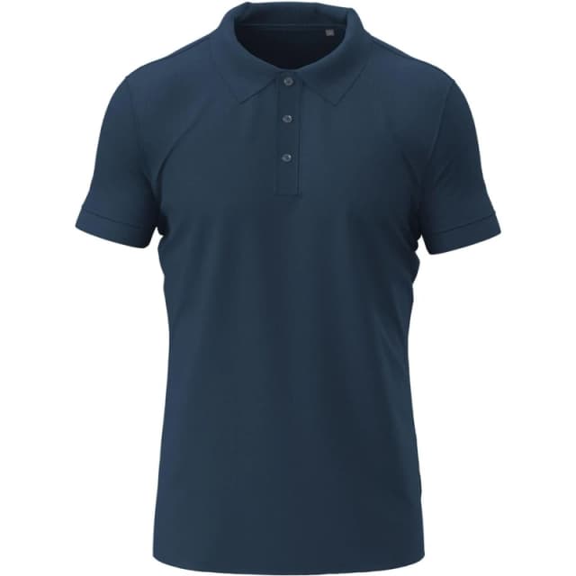 Stedman Stedman Men Stretch Polo Shirt in Navy Size: Small Navy S Male 5063703706056