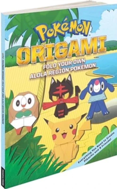 Pokemon Origami: Fold Your Own Alola Region Pokemon Paperback / softback