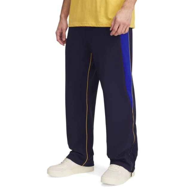 Under Armour Mens Tricot Open Hem Poly Joggers Tracksuit Blue male XS