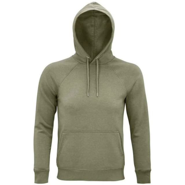 SOL'S Mens Stellar Hoodie in Khaki Size: XS Khaki Male XS
