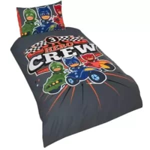 PJ Masks Hero Crew Duvet Cover Set (Single) (Multicoloured)