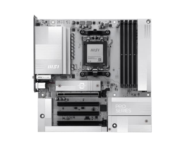 MSI PRO B850M-A WIFI PZ (Socket AM5) DDR5 Micro-ATX Motherboard