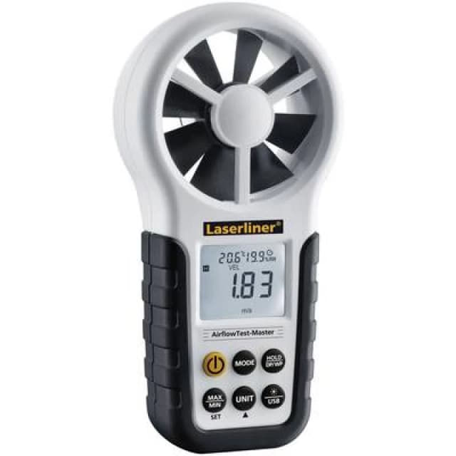 Laserliner Laserliner AirflowTest-Master Anemometer 0.8 up to 30 m/s 082.140A