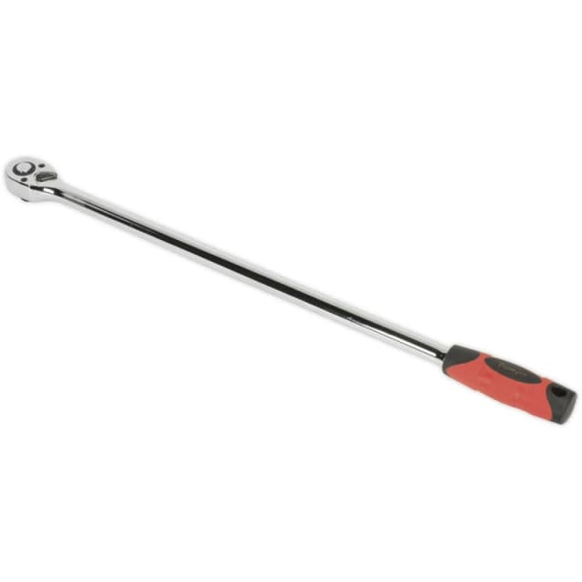 Loops 600mm Extra Long Ratchet Wrench - 1/2" Sq Drive - 72-Tooth Pear-Head Ratchet Multi