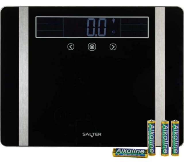 Salter Salter Extra Wide Analyser Bathroom Scale - Black