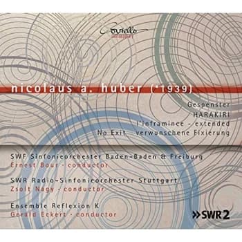 SWF Sinfonieorchester Baden-Baden & Freiburg - Nicolaus A. Huber: Gespenster/HARAKIRI/L'inframince/No Exit... CD