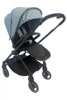 My Babiie MB180 Samantha Faiers Blue Herringbone Reversible Pushchair