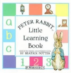 Peter Rabbit Little Learning Book by Beatrix Potter Hardback