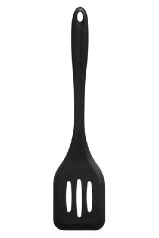 Premier Housewares Zing Silicone Slotted Turner Black