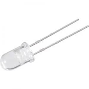 LED wired Blue Circular 10 mm 3200 mcd 1