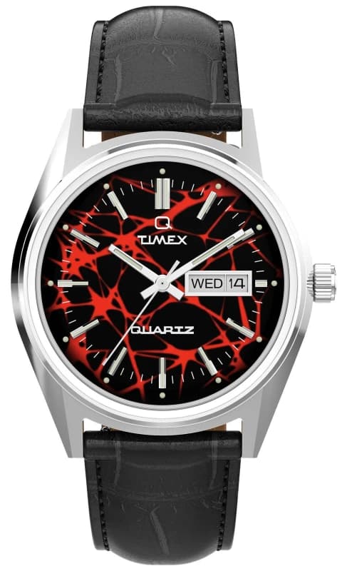 Timex TW2Y55700 Q Timex Red Vega 1978 Reissue (38mm) Black Watch