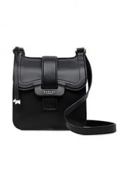 Radley Devonport Mews Medium Flapover Cross Body Bag - Black