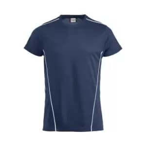 Clique Unisex Adult Ice Sport T-Shirt (L) (Navy)